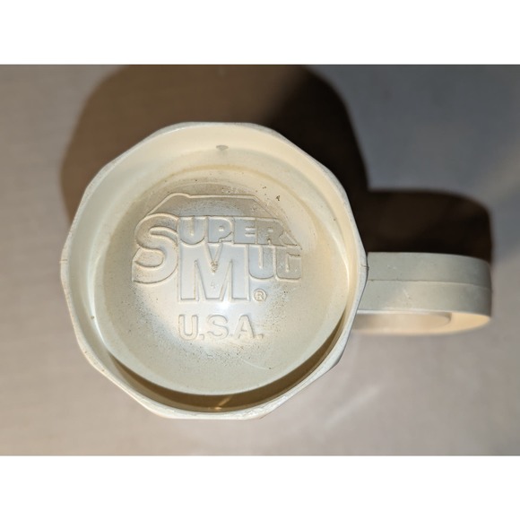 Vintage Spuds Mackenzie Bud Light Plastic Beer Super Mug Cup 7.5"Tall - Picture 7 of 9